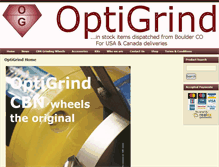 Tablet Screenshot of optigrind.com